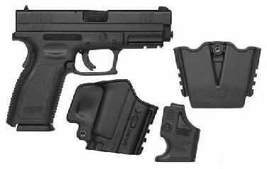 Springfield Armory XD 9mm Luger 4" Black 2 16Rd Trijicon Pistol XD9104HCSP06